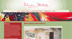 Desktop Screenshot of allisonstevens.co.uk